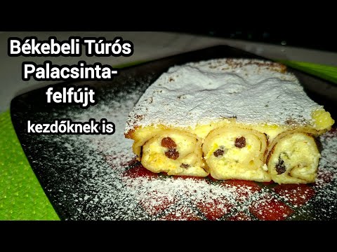 Békebeli túrós palacsintafelfújt, akár kezdőknek is.