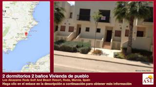 preview picture of video '2 dormitorios 2 baños Vivienda de pueblo en Los Alcazares Roda Golf And Beach Resort, Roda, Murcia'