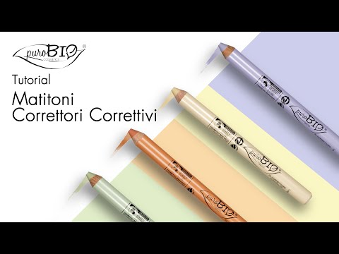 Tonos de los lápices correctores: puroBIO cosmetics