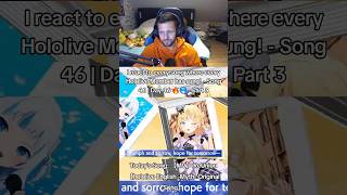 I react to every song where every Hololive Member has sung! - Song 46 🔥🥶 - Part 3  Song: ReUnion