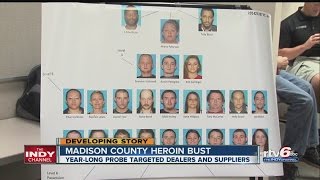 Madison County authorities announce major heroin bust