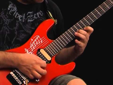 6 String Diminished Arpeggio Pattern - Sweep Picking Guitar Lesson