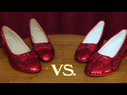 Replica Ruby Slippers Comparison