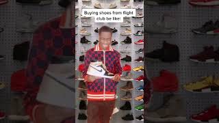 Buying shoes from flight club be like