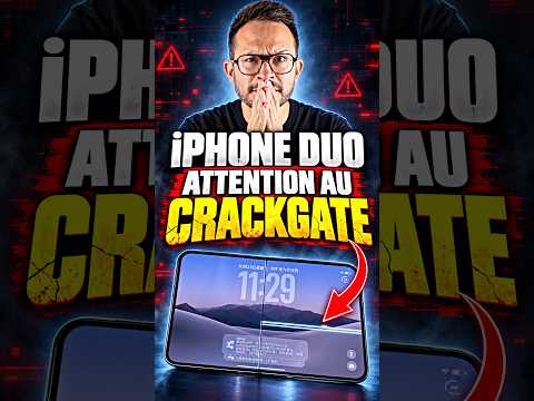 iPHONE DUO ⚠️ ALERTE CRACKGATE : de NOMBREUX ÉCRANS déjà CASSÉS !!!