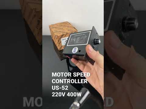 MOTOR SPEED CONTROLLER US-52 220V 400W - See main channel for full video