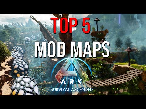 TOP 5 MOD Maps You NEED To Play In ARK: Survival Ascended