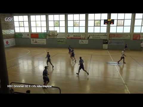 HSV Grimmen92 II - HV Altentreptow 1.Halbzeit