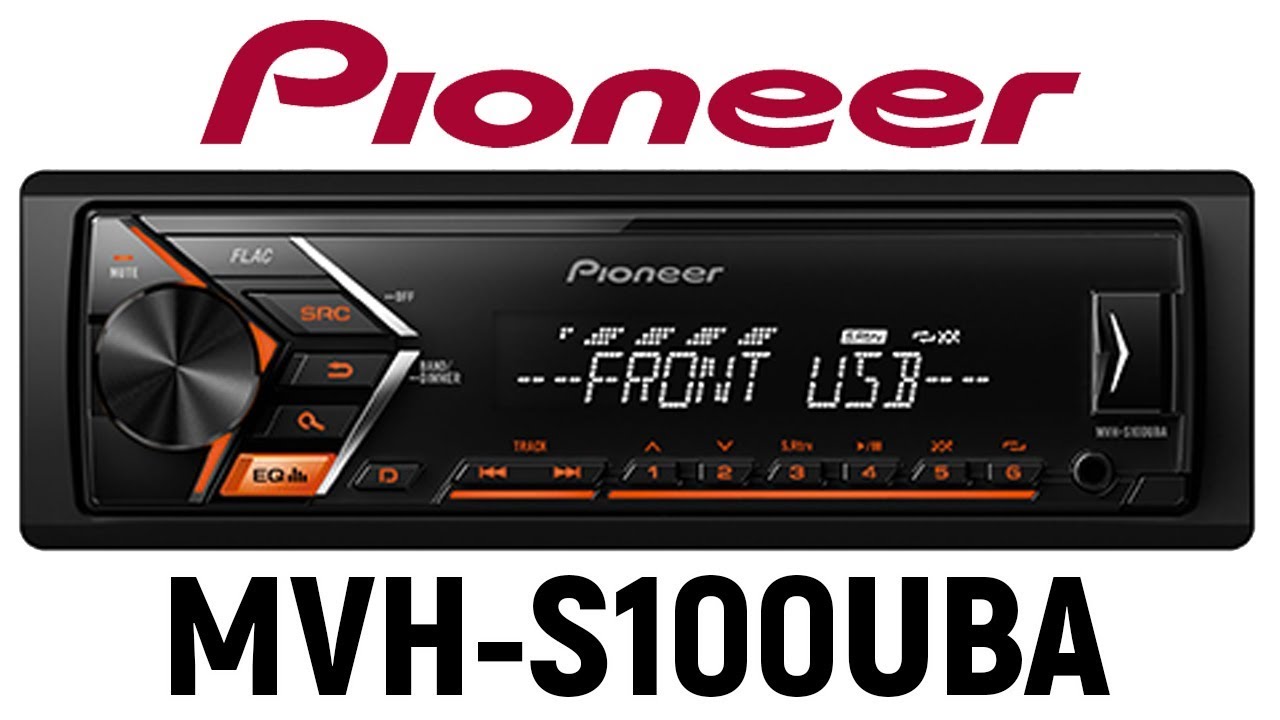 Магнитола pioneer mvh s100uba инструкция