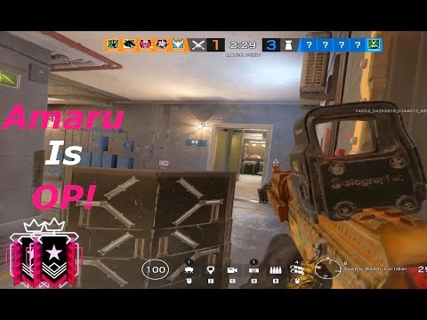 How A CHAMPION Plays AMARU - Rainbow Six Siege