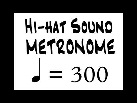 BPM 300 Hi Hat Sound Metronome