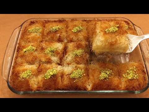 💯How to Make Kunefe At home with Sweet cheese👌