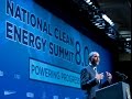 The President Speaks at the National Clean Energy ...