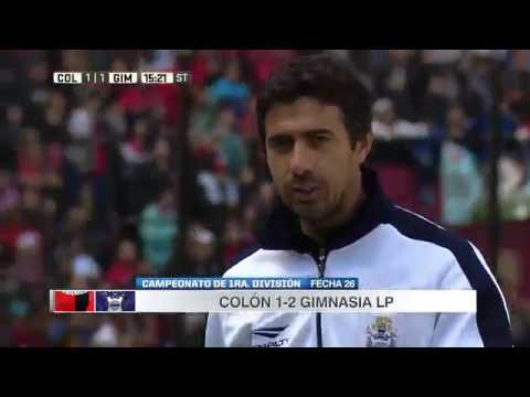 Colón 1-2 Gimnasia (LP) | FECHA 26 | Torneo Primera División | RESUMEN Y GOLES