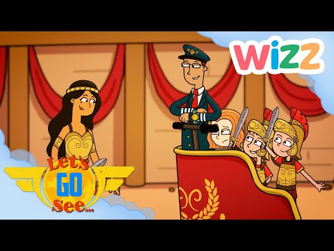 @LetsGoSee - Explore Rome | Cartoons for Kids | @Wizz         ​