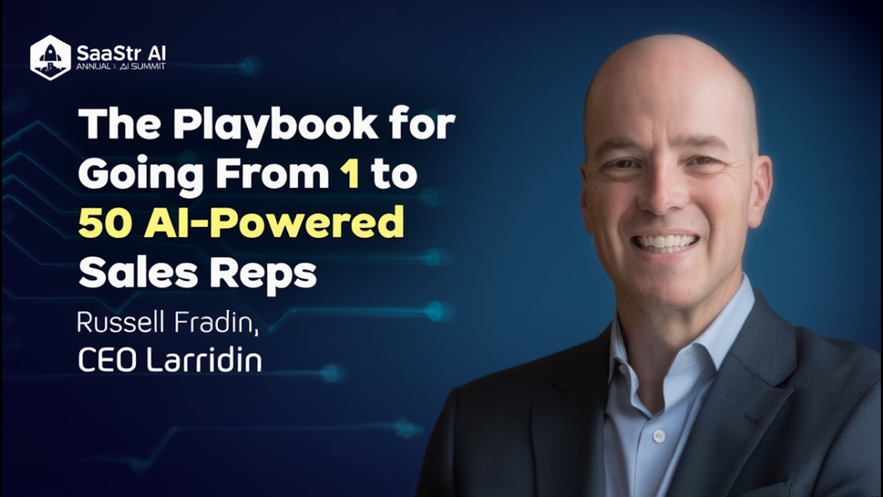 SaaStr AI Day: The Playbook for Going From 1 to 50 AI-Powered Sales Reps with Larridin