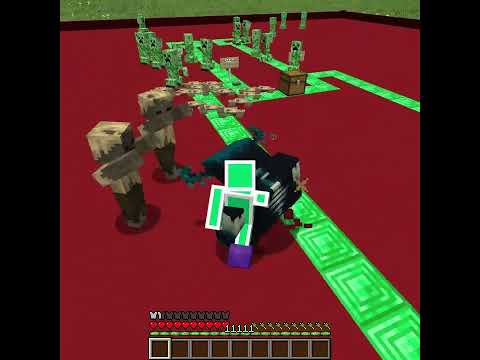 Insane 2D Mob Curse in Minecraft