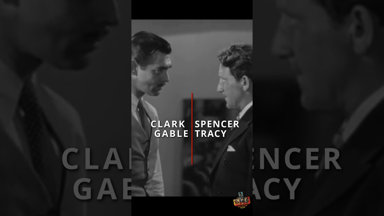 Clark Gable v Spencer Tracy!! #heavyweights #clarkgable #spencertracy #classicmovies