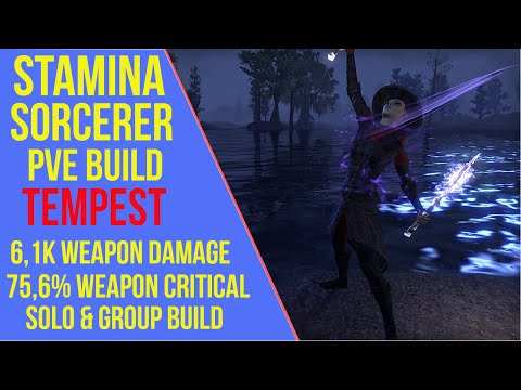 ESO Stamina Sorcerer PVE Build - Tempest - Stamsorc PVE Build Markarth