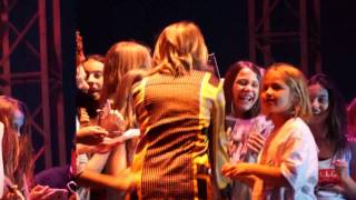 Rocks In My Window - Bridgit Mendler w/fans on stage - Sonoma County Fair 2015