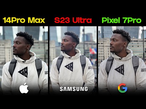 Samsung Galaxy S23 Ultra vs iPhone 14 Pro Max vs Pixel 7 Pro Camera Comparison Test