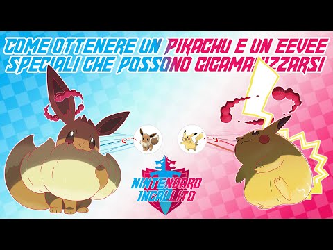 Come ottenere un Pikachu e un Eevee speciali che possono gigamaxizzarsi!