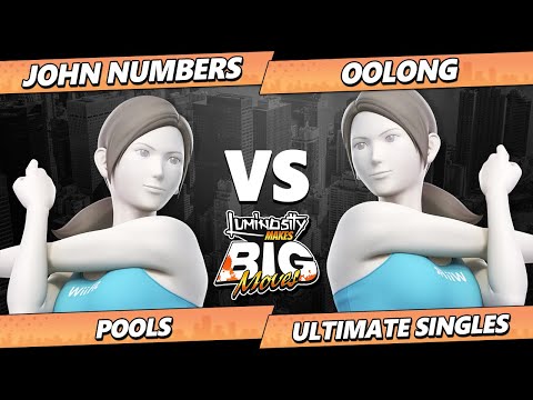 LMBM 2025 - John Numbers (Wii Fit Trainer) Vs. Oolong (Wii Fit Trainer) Smash Ultimate - SSBU