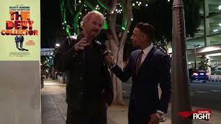 Vladimir Kulich talks about acting in the film The Debt Collector ( starring Scott Adkins ) video