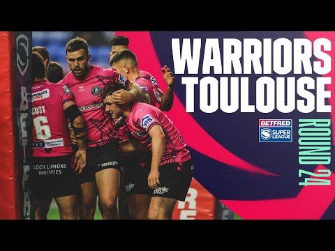 Highlights | Wigan Warriors v Toulouse Olympique, Round 24, 2022 Betfred Super League