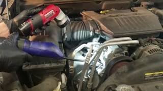 How to fix AC Blowing Hot Air |  AC Recharge | Dodge Dakota
