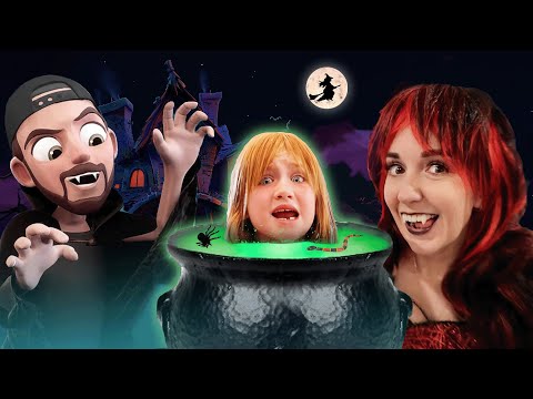 DRACULA DAD'S HAUNTED MANSiON! TRiCK or TREAT with Adley & Niko! magic doors candy halloween routine