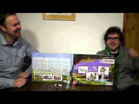 Schleich Advent Calendars Day 10 | Ashens & Nerdcubed