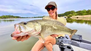Bass Fishing in One of the Worlds BEST PONDS! *Catching Mysterious Snake*