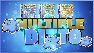 HOW TO GET MULTIPLE SHINY DITTO IN POKEMON CRYSTAL, SILVER AND GOLD