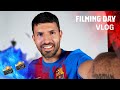 FILMING DAY with ANSU, AGÜERO, DEMBÉLÉ... | FC Barcelona VLOG