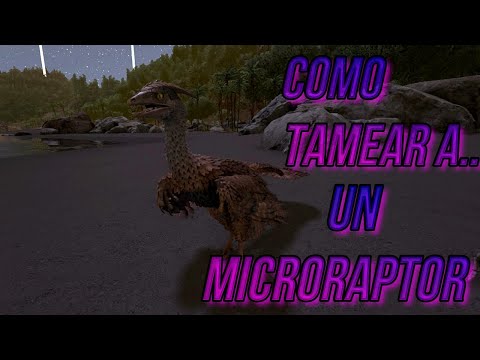 ARK: Survival Evolved - COMO TAMEAR UN MICRORAPTOR #25 #ark