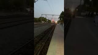 preview picture of video 'Ajmer Udaipur electric train speed Trial at bijainagar station'
