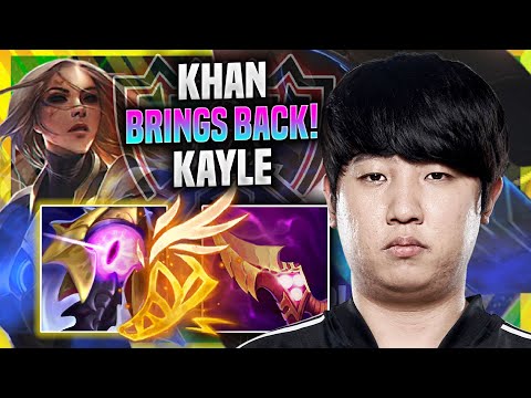 KHAN BRINGS BACK KAYLE IN EUW SOLOQ! - DK Khan Plays Kayle TOP vs Ornn!