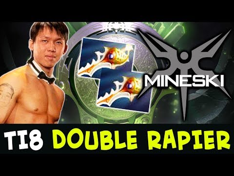 FIRST RAPIER on TI8 — Mineski vs VGJ