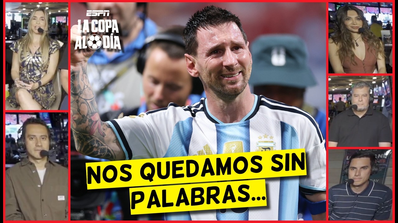 MESSI LLORÓ porque QUIERE SU SEGUNDO MUNDIAL con ARGENTINA tras ÉPICA REMONTADA | La Copa Al Día