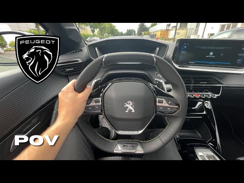 2022 PEUGEOT 208 GT (EAT8 100ch) TEST DRIVE POV