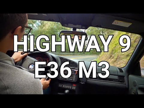 E36 M3 | Drive on Highway 9 to Alice's Restaurant for "Quarantine" Breakfast