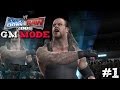 WWE Smackdown Vs Raw 2008 GM Mode MEET THE NEW GM OF SMACKDOWN LIVE EP 1