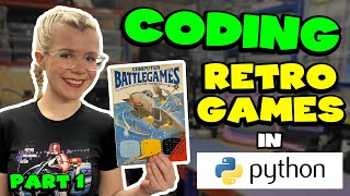 Programming Retro Games in Python | 80s Usborne Computer Coding Book