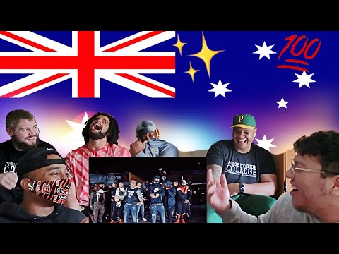 AMERICANS REACT TO AUSTRALIAN RAP DRILL | Ft. ONEFOUR