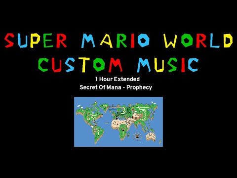 Super Mario World Custom Music - Secret Of Mana - Prophecy (1 Hour Extended)
