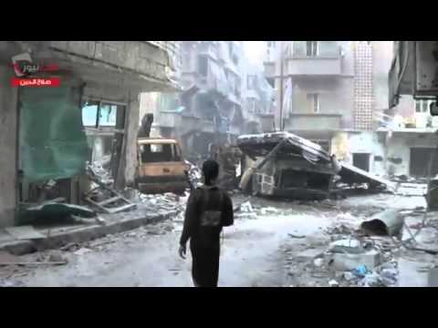 مؤازرة كتيبة الظاهر بيبرس لكتيبة ذو النورين خلال اقتحام في صلاح الدين