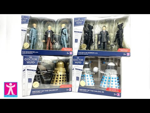 DOCTOR WHO B&M 2021 THE SENSORITES, THE KEYS OF MARINUS & HISTORY OF THE DALEK SETS Review