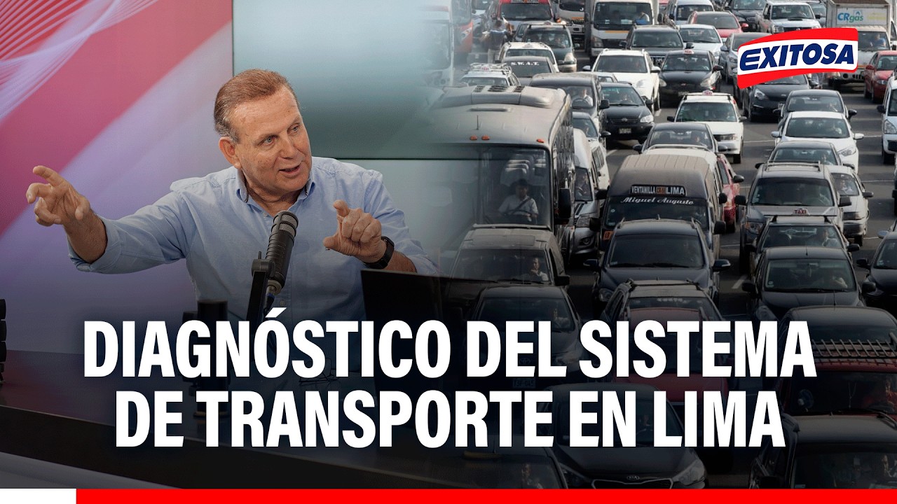 🔴🔵 Alberto Tejada: El 70 % del parque automotores privado y genera congestión por falta de vías