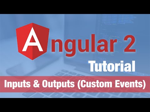 Angular 2 Tutorial 2016 Inputs Outputs